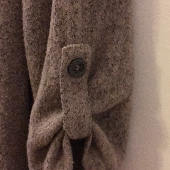 Little fuzzy textured Relax fit sweater dress - Picture 2 of 3